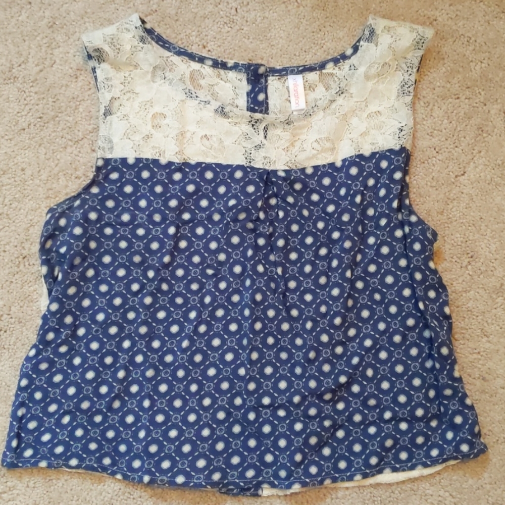 Xhilaration Crop Tank Size S